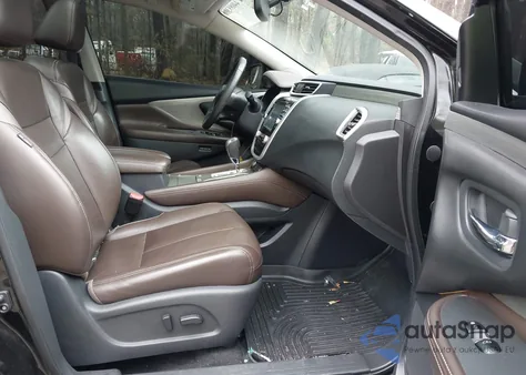 2017 Nissan Murano Sl из США, поврежденный, VIN 5N1AZ2MH1HN102892